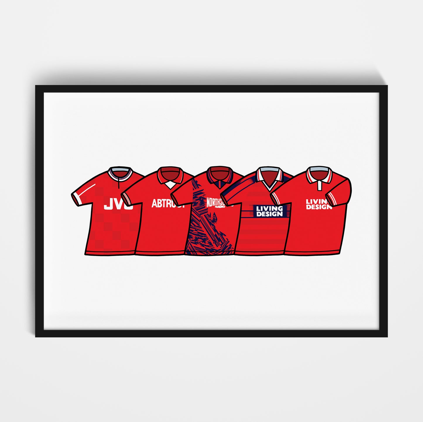 Aberdeen 1990's Classics Print