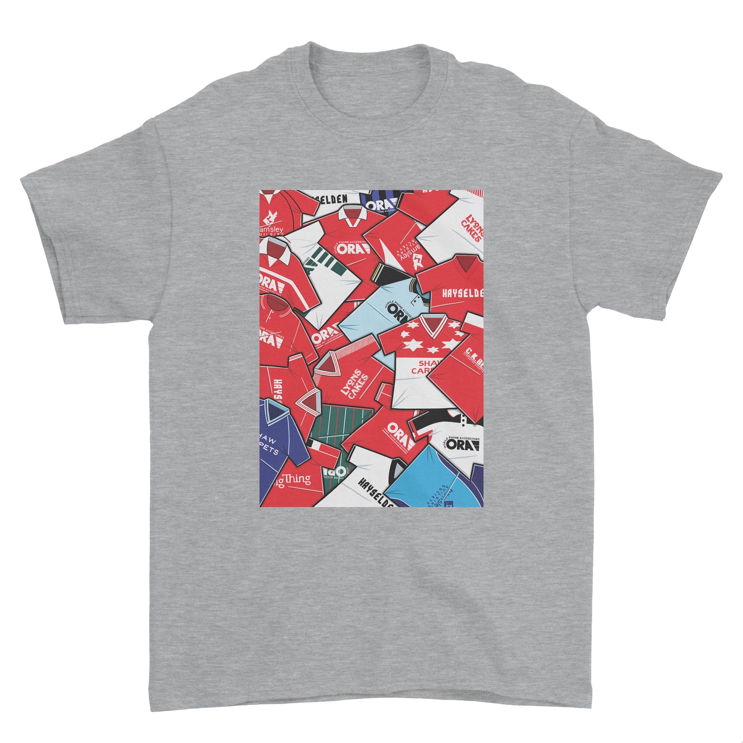 SALE Barnsley Shirt Mash Up Tee