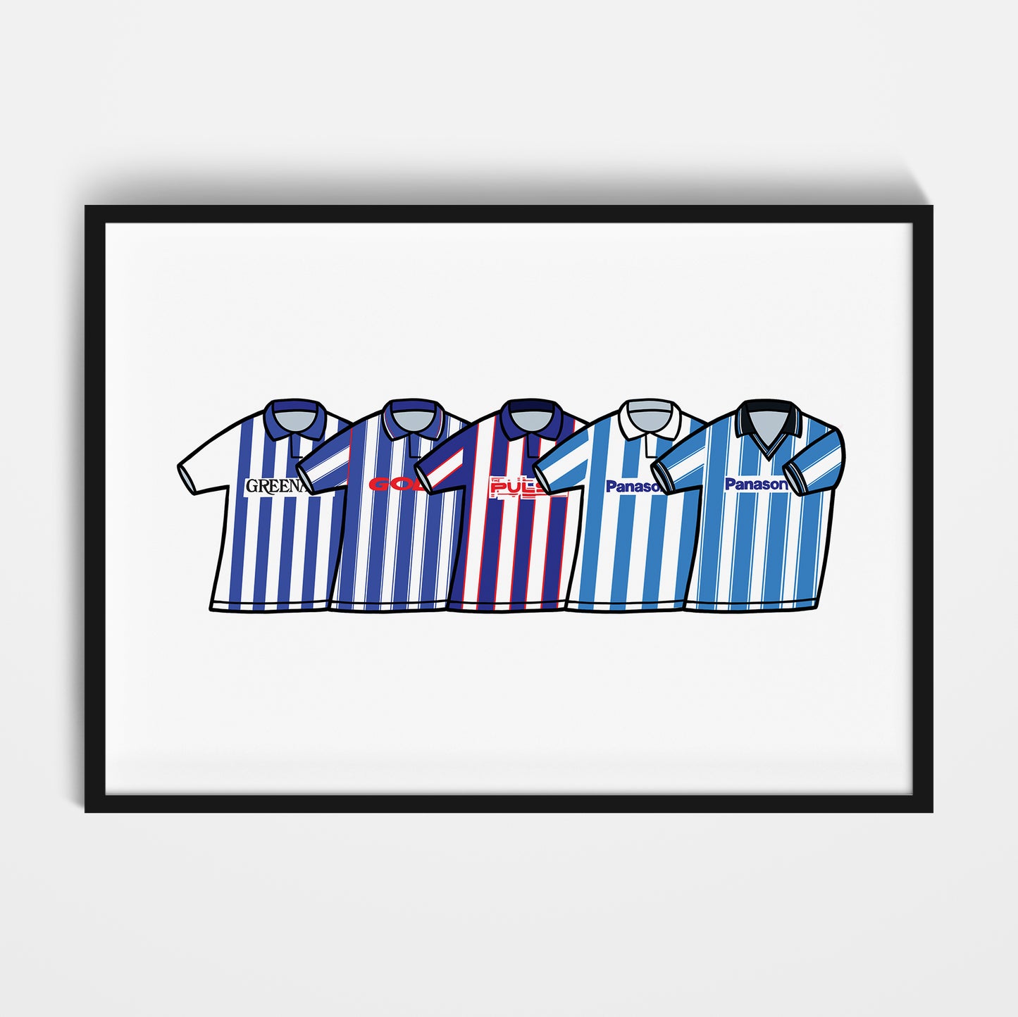 Huddersfield 1990's Classics Print