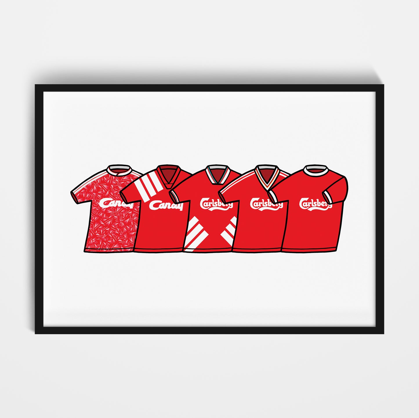 Liverpool 1990's Classics Print