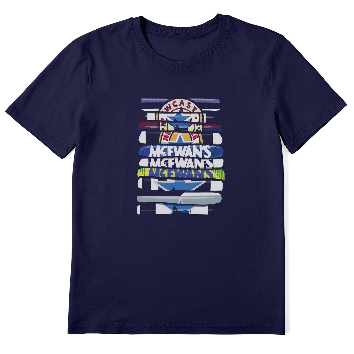 SALE Newcastle Shirt Stack Tee