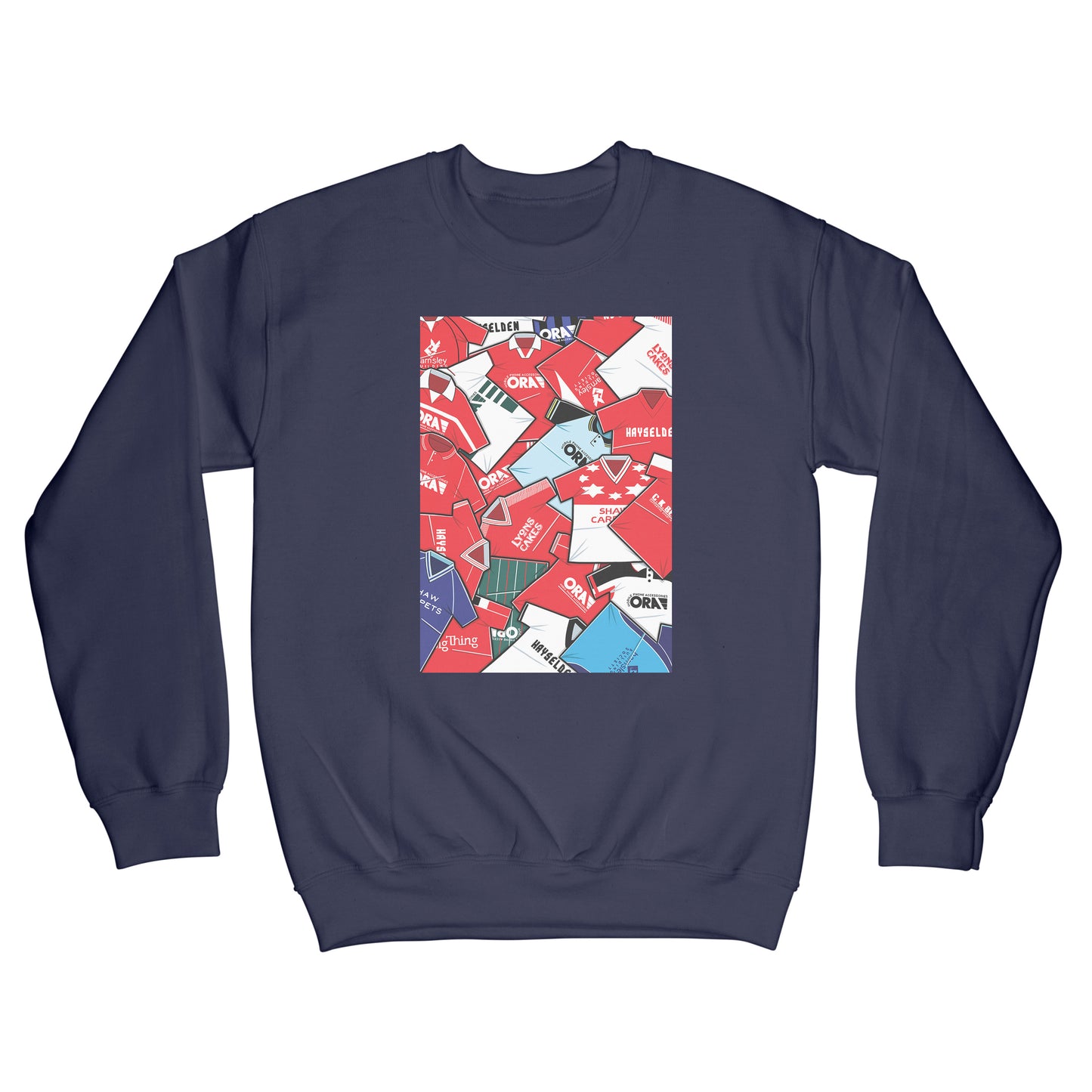 Barnsley Shirts Mash Up Sweatshirt