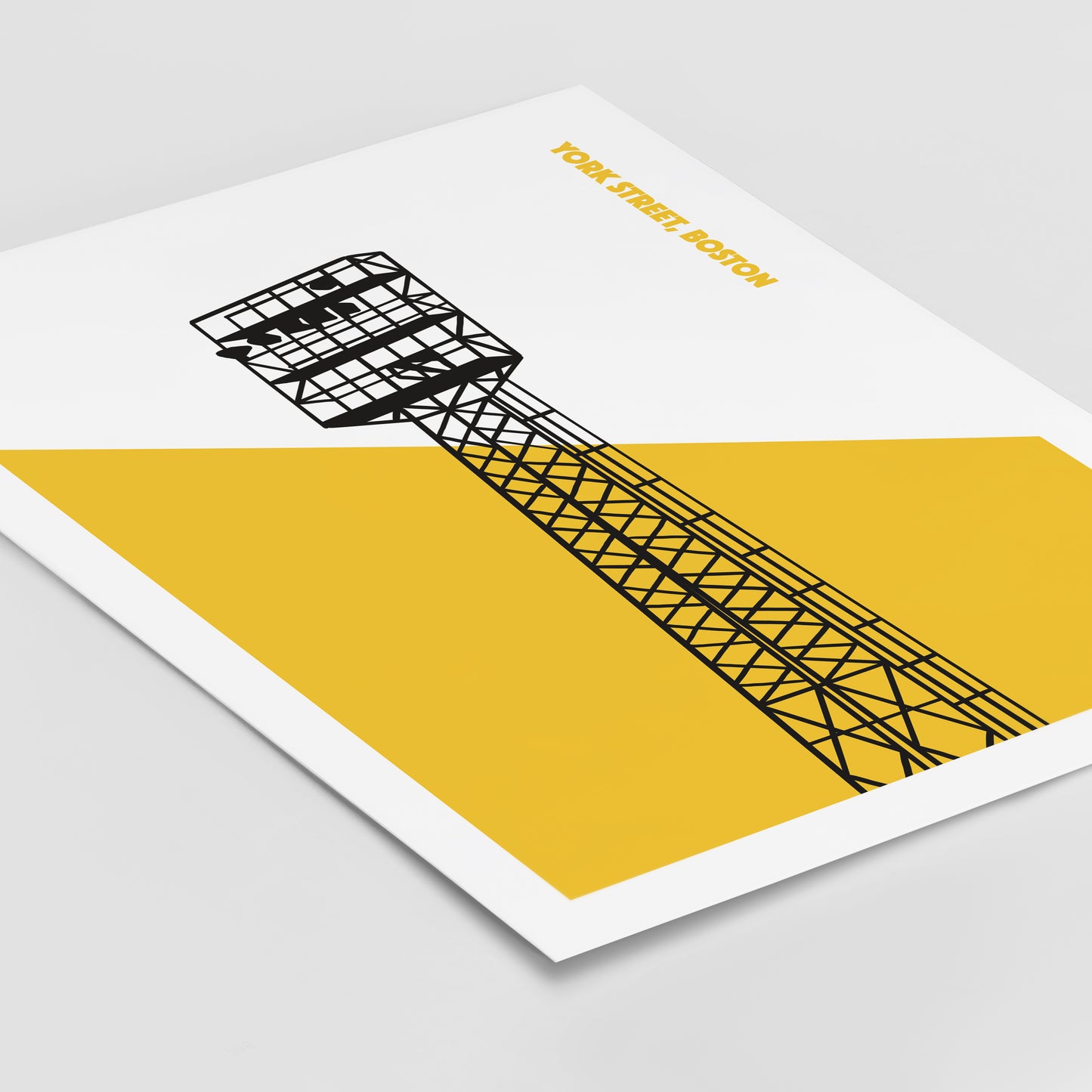 Boston Floodlights Print