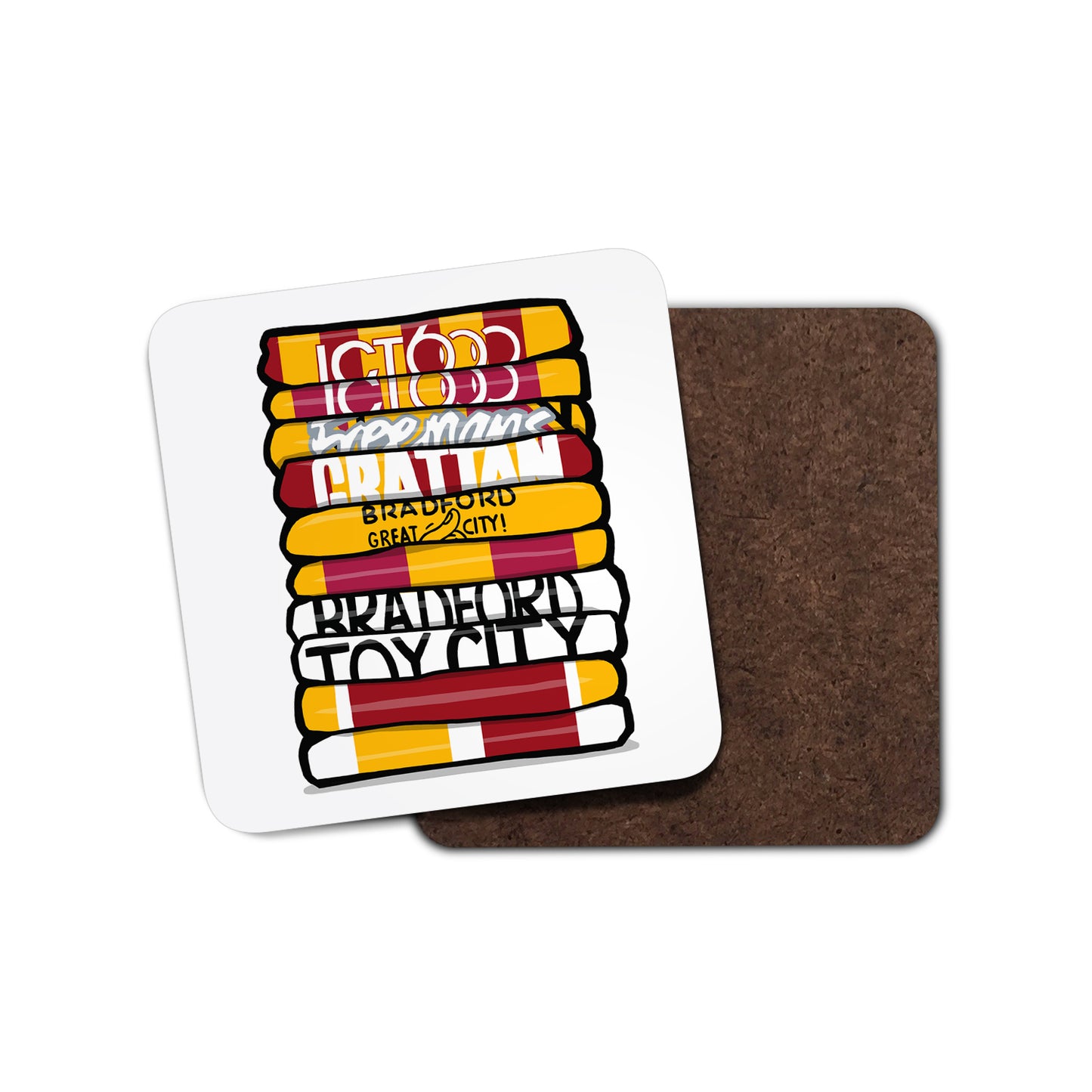 Bradford Shirt Stack Coaster