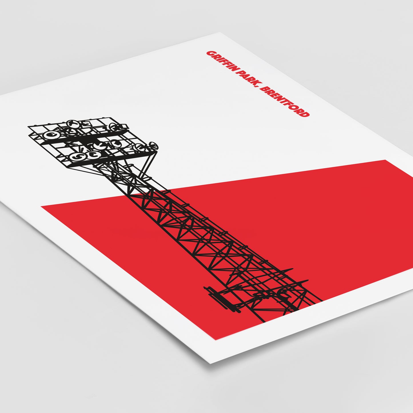 Brentford Floodlights Print