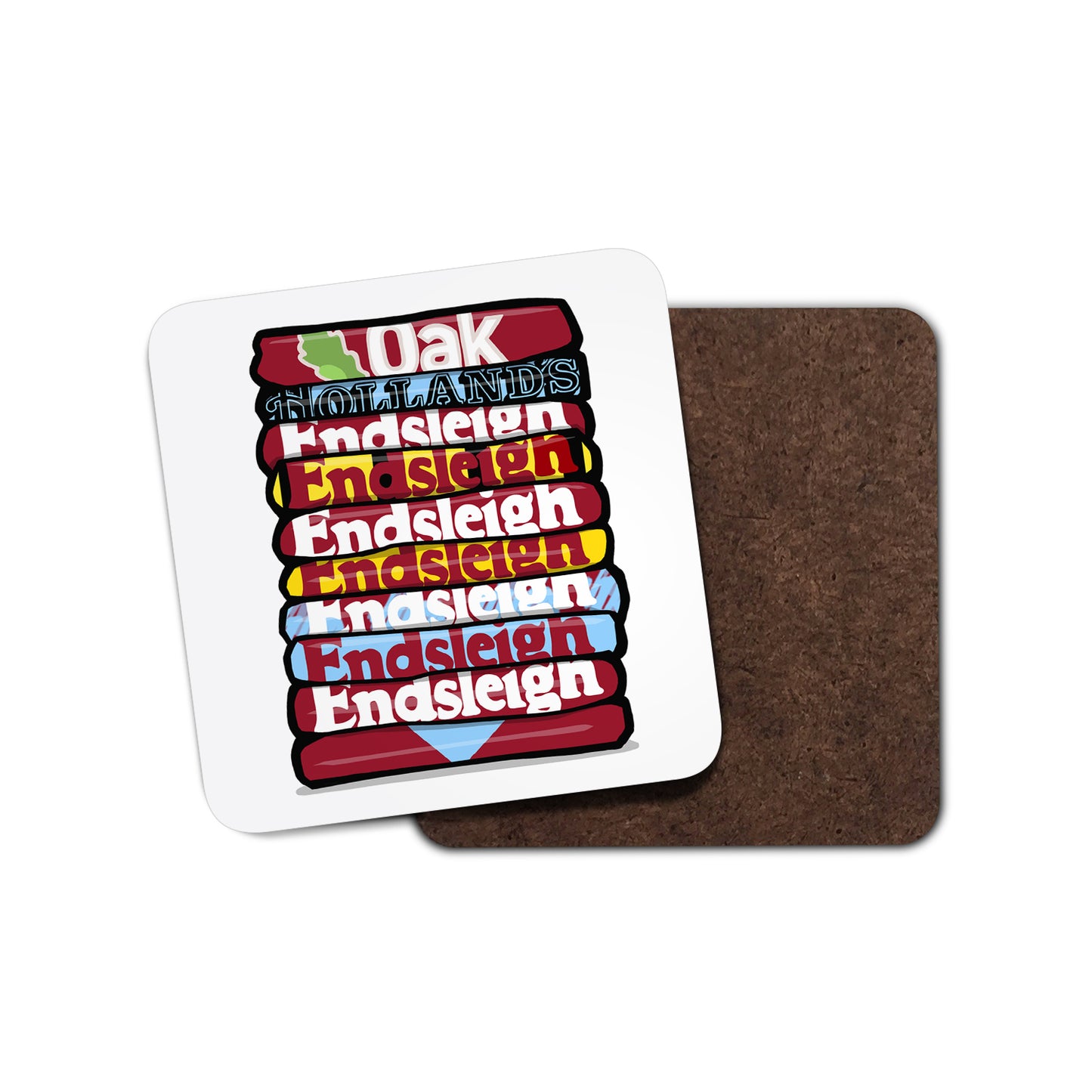 Burnley Shirt Stack Coaster