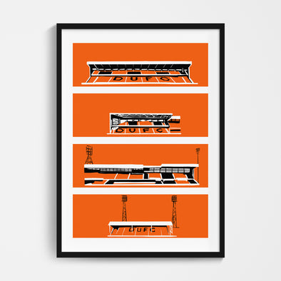 Dundee Utd Stadium Print