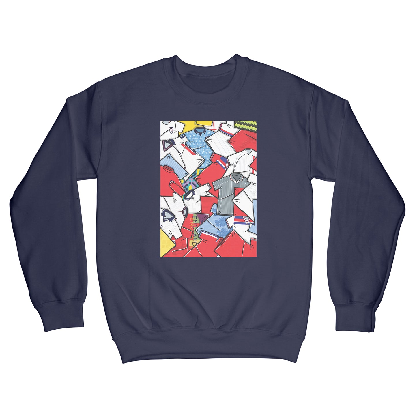 England Shirts Mash Up Sweatshirt