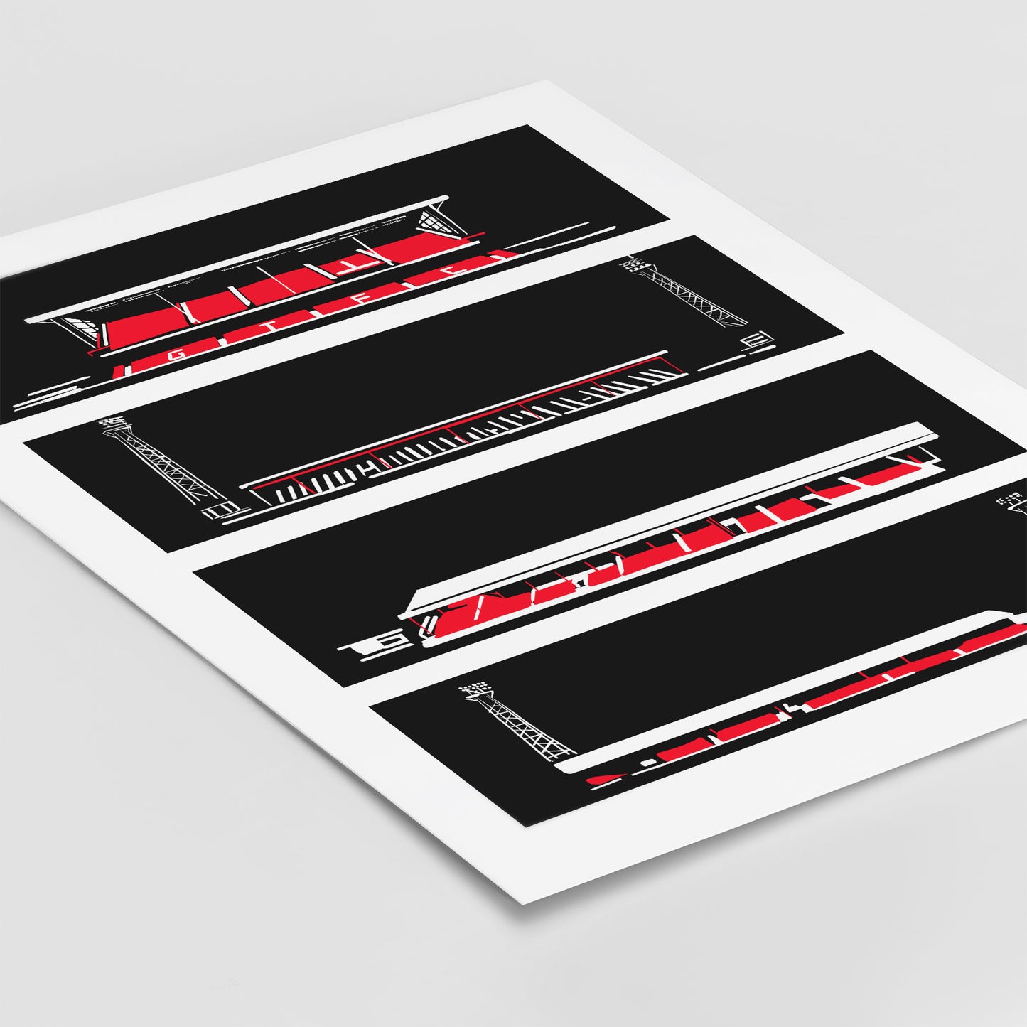 Grimsby Stadium Print