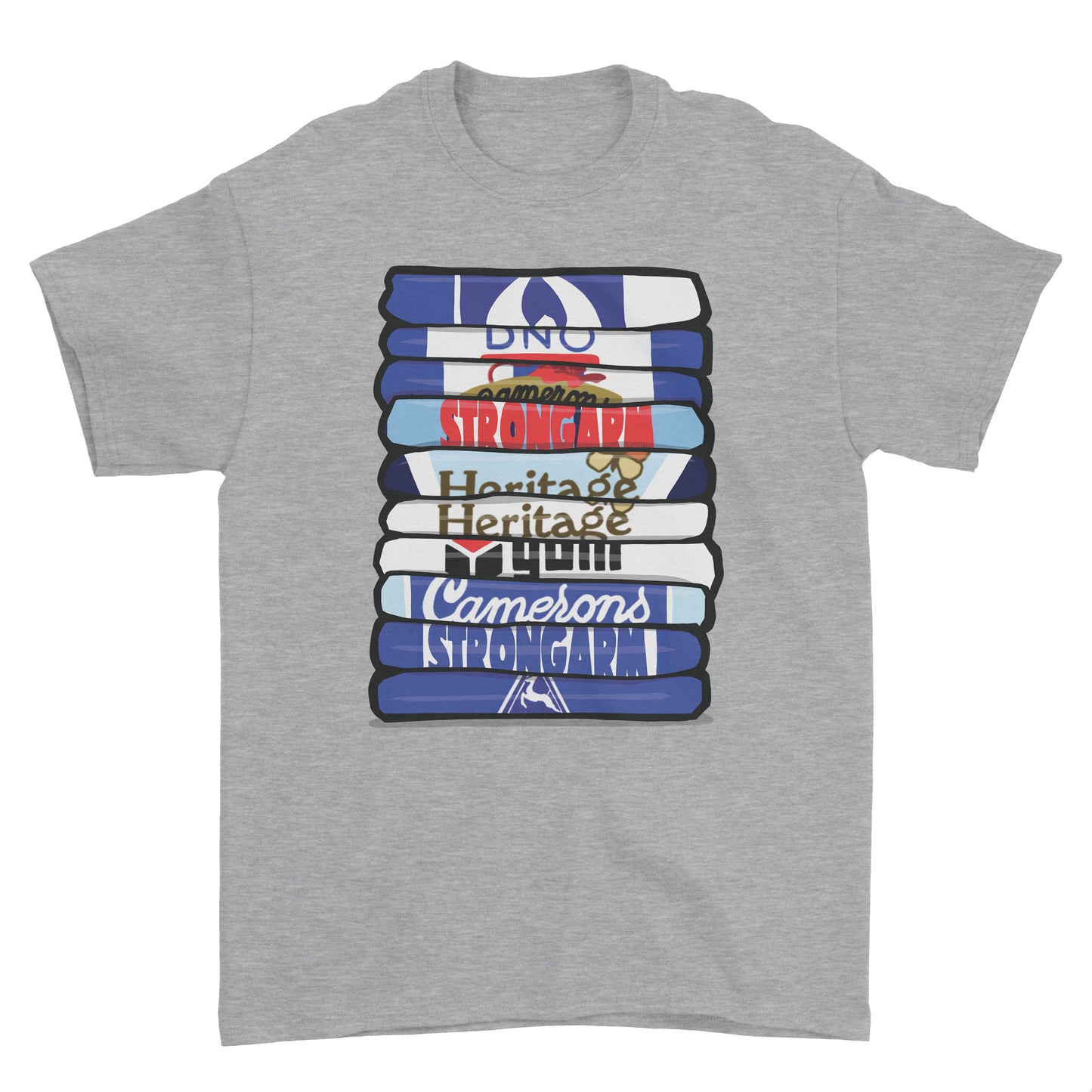 Hartlepool Shirt Stack Tee