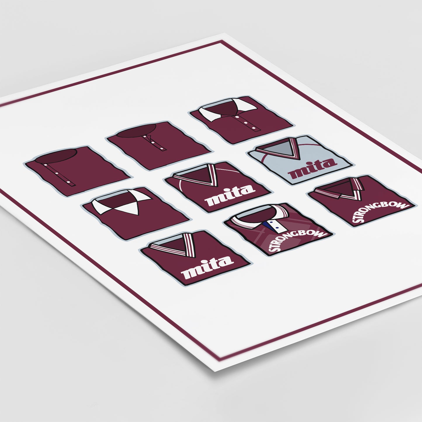 Hearts Shirts Print