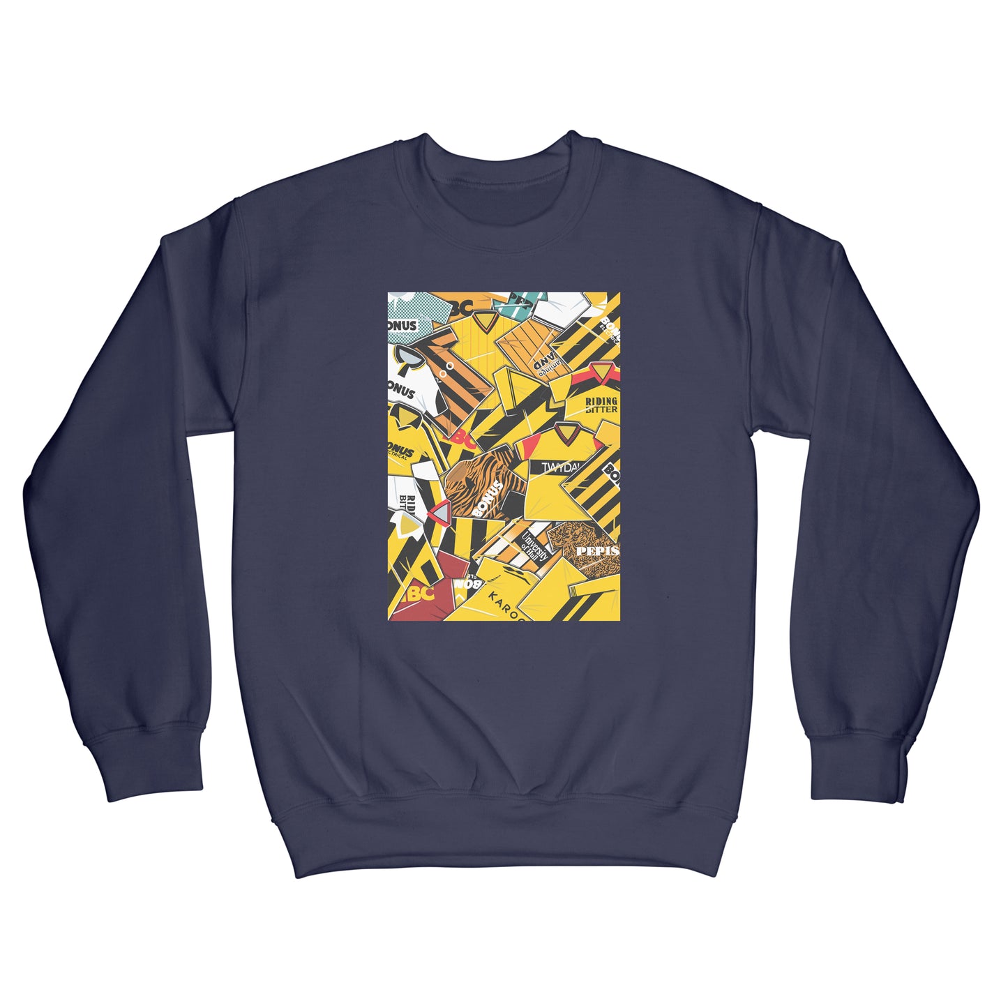 Hull Shirts Mash Up Sweatshirt
