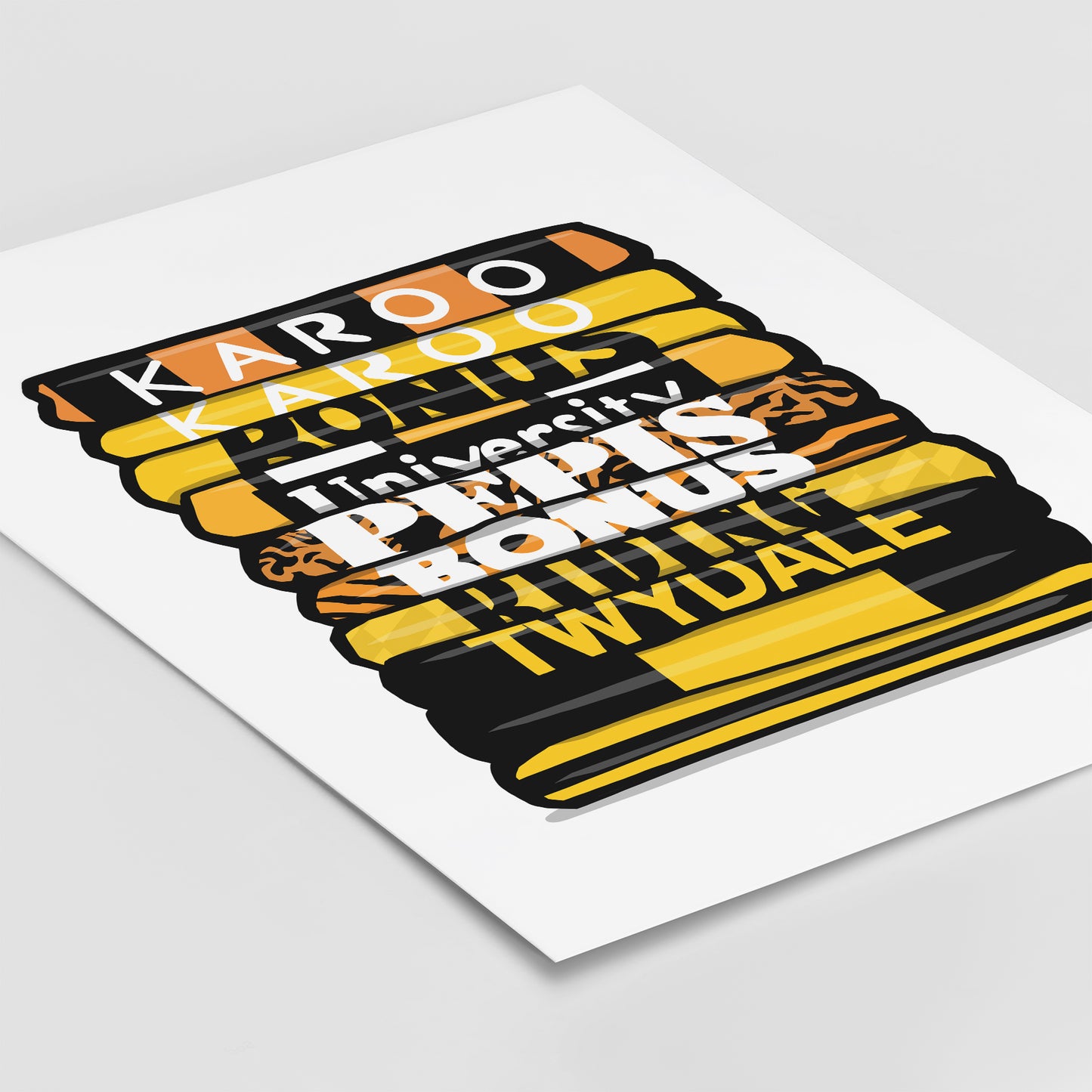 Hull Shirt Stack Print