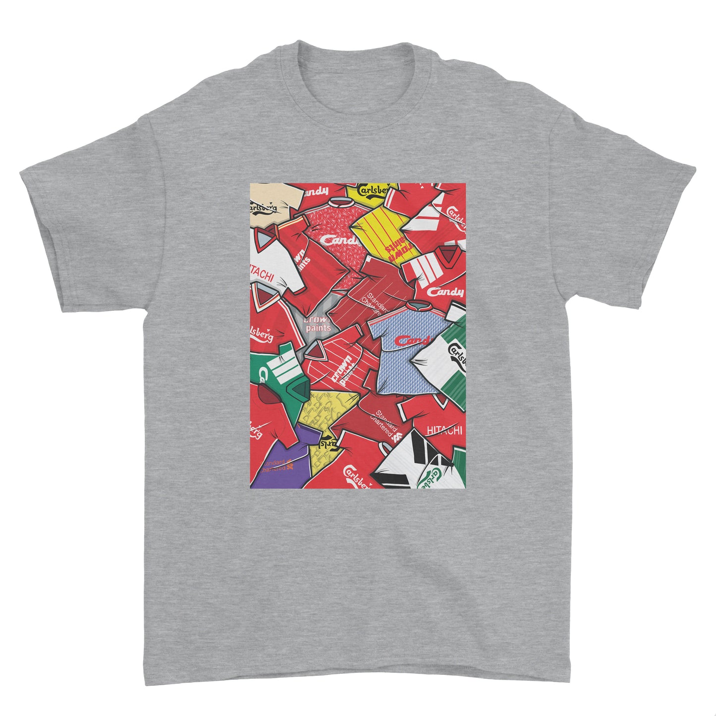 Liverpool Shirts Mash Up Tee
