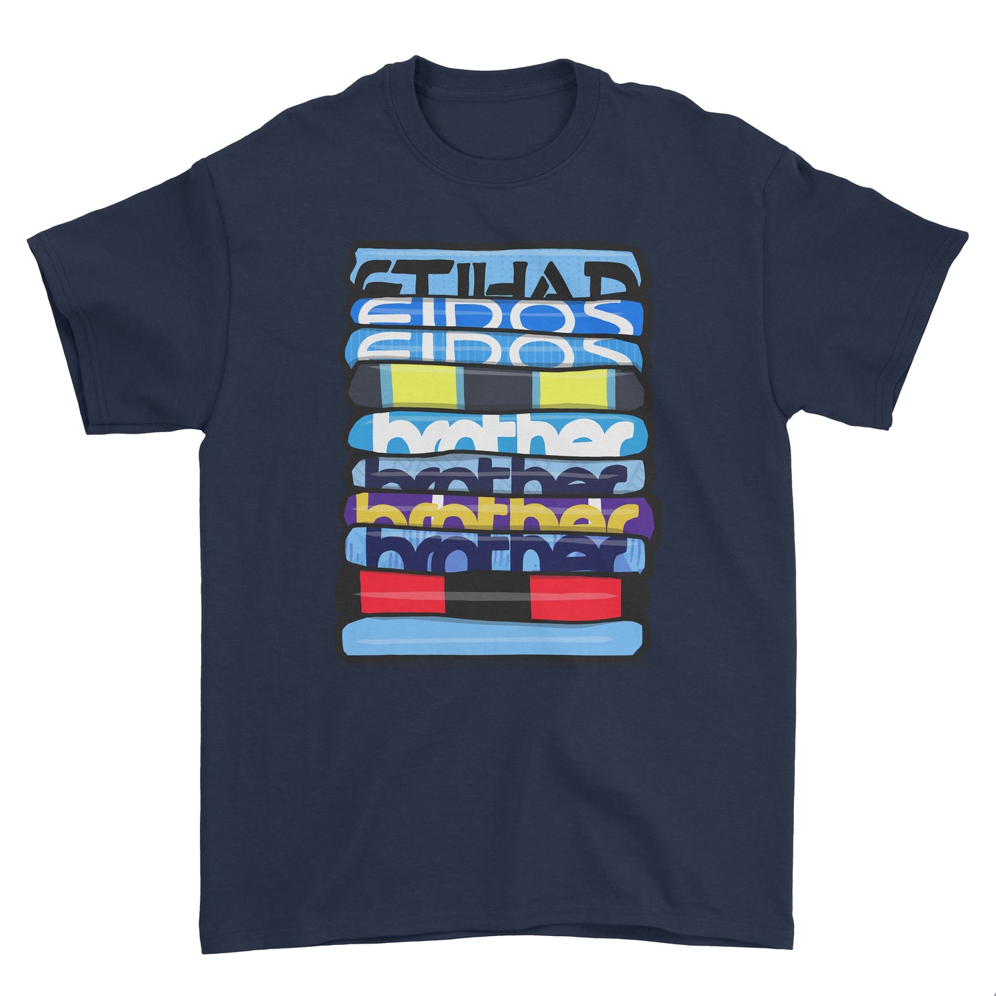 Manchester City Shirt Stack Tee