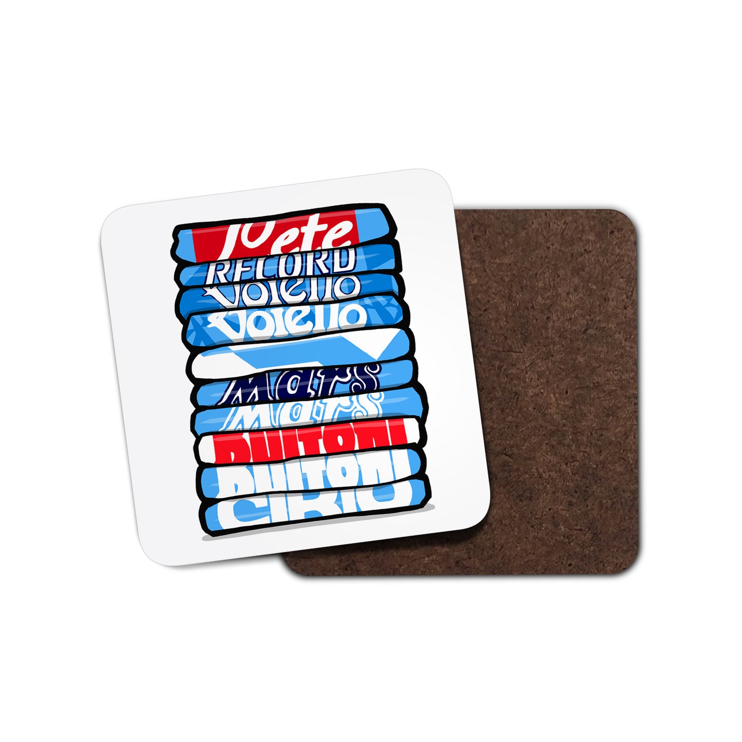 Napoli Shirt Stack Coaster