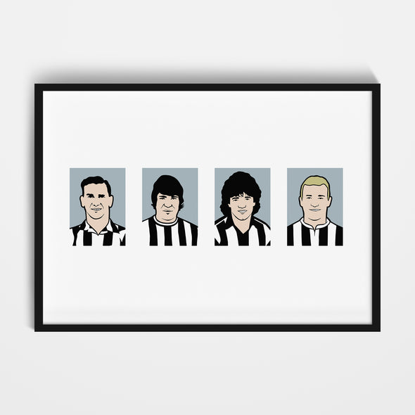 Newcastle Icons Print