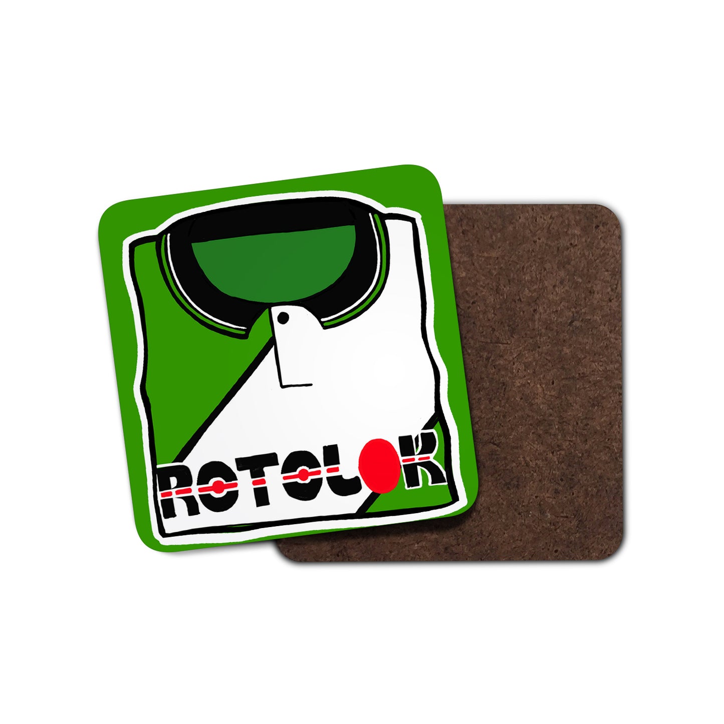 Plymouth Shirt Coaster