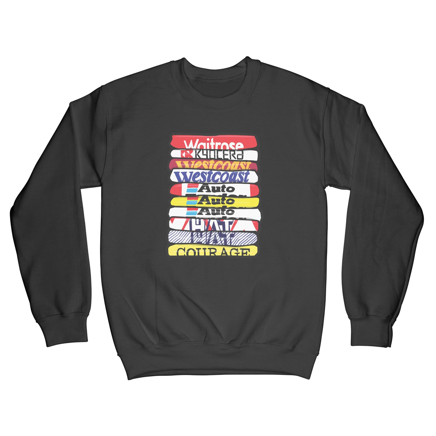 Reading Shirt Stack Sweatshirt