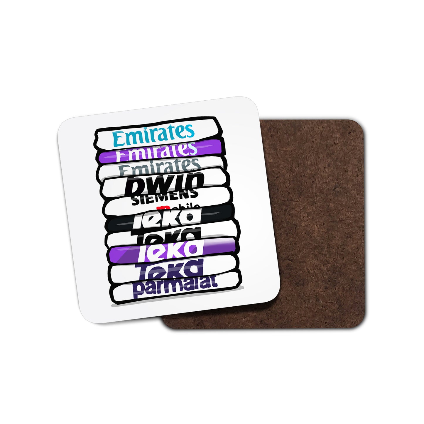 Madrid Shirt Stack Coaster