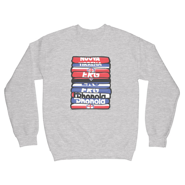 Sampdoria Football Shirt Stack Sweatshirt