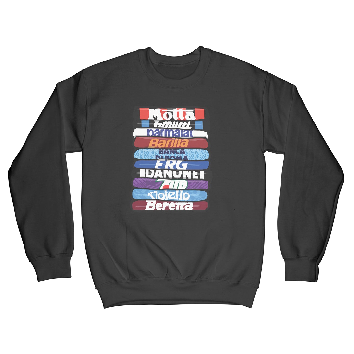 90s Italian Serie A football shirt stack sweatshirt