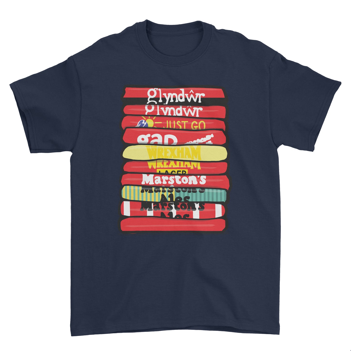 Wrexham Shirt Stack Tee