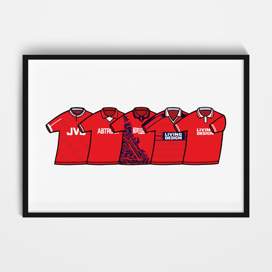 Aberdeen 1990's Classics Print