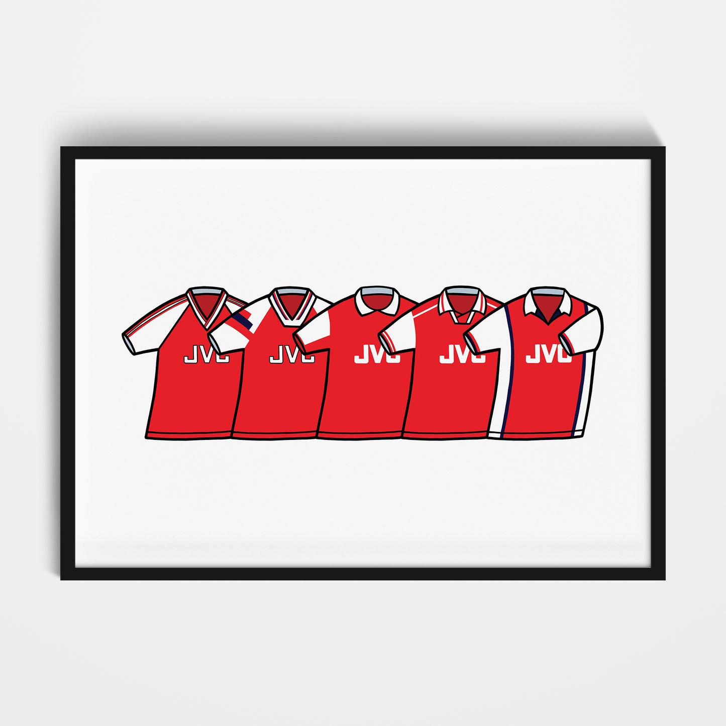 Arsenal 1990's Classics Print
