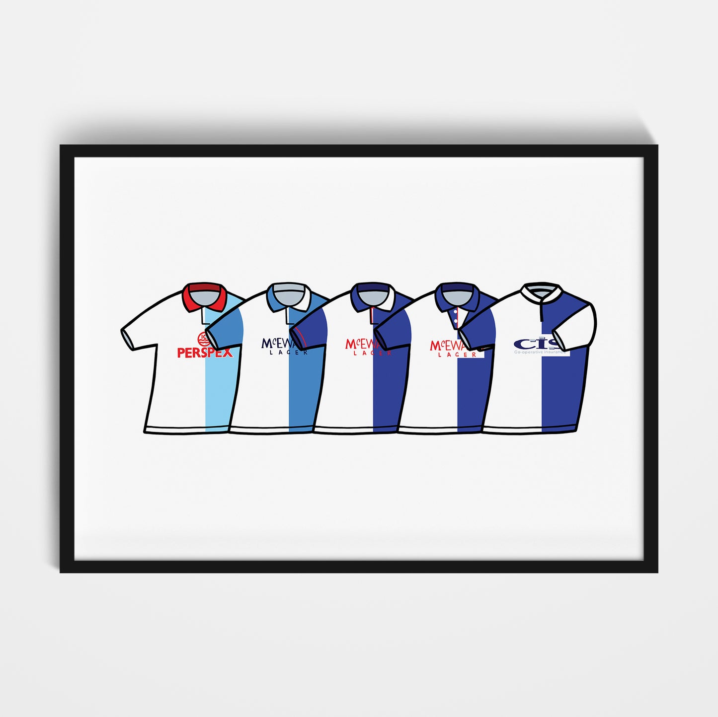 Blackburn 1990's Classics Print