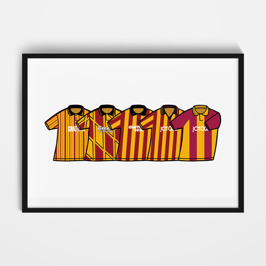 Bradford 1990's Classics Print