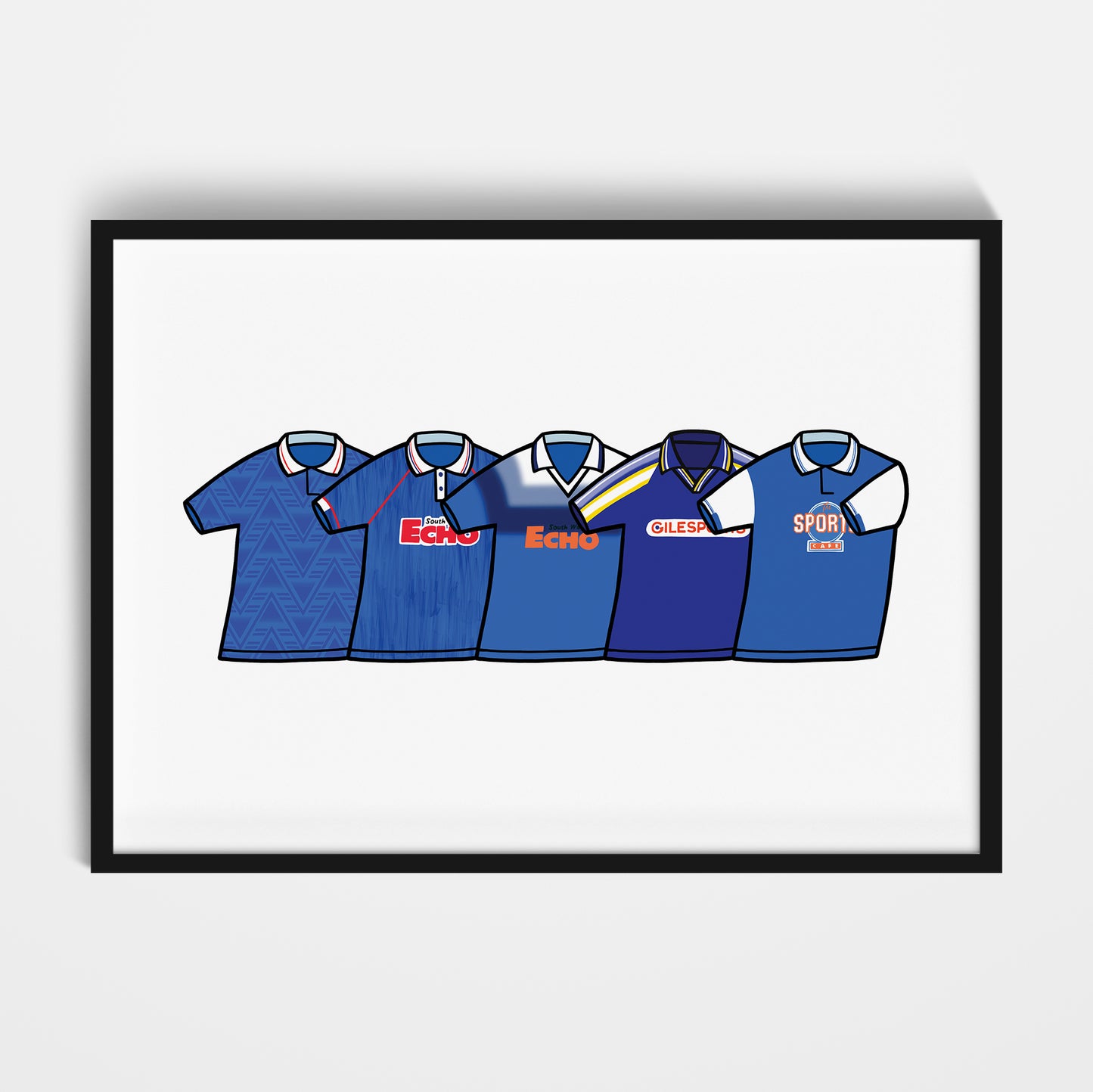 Cardiff 1990's Classics Print