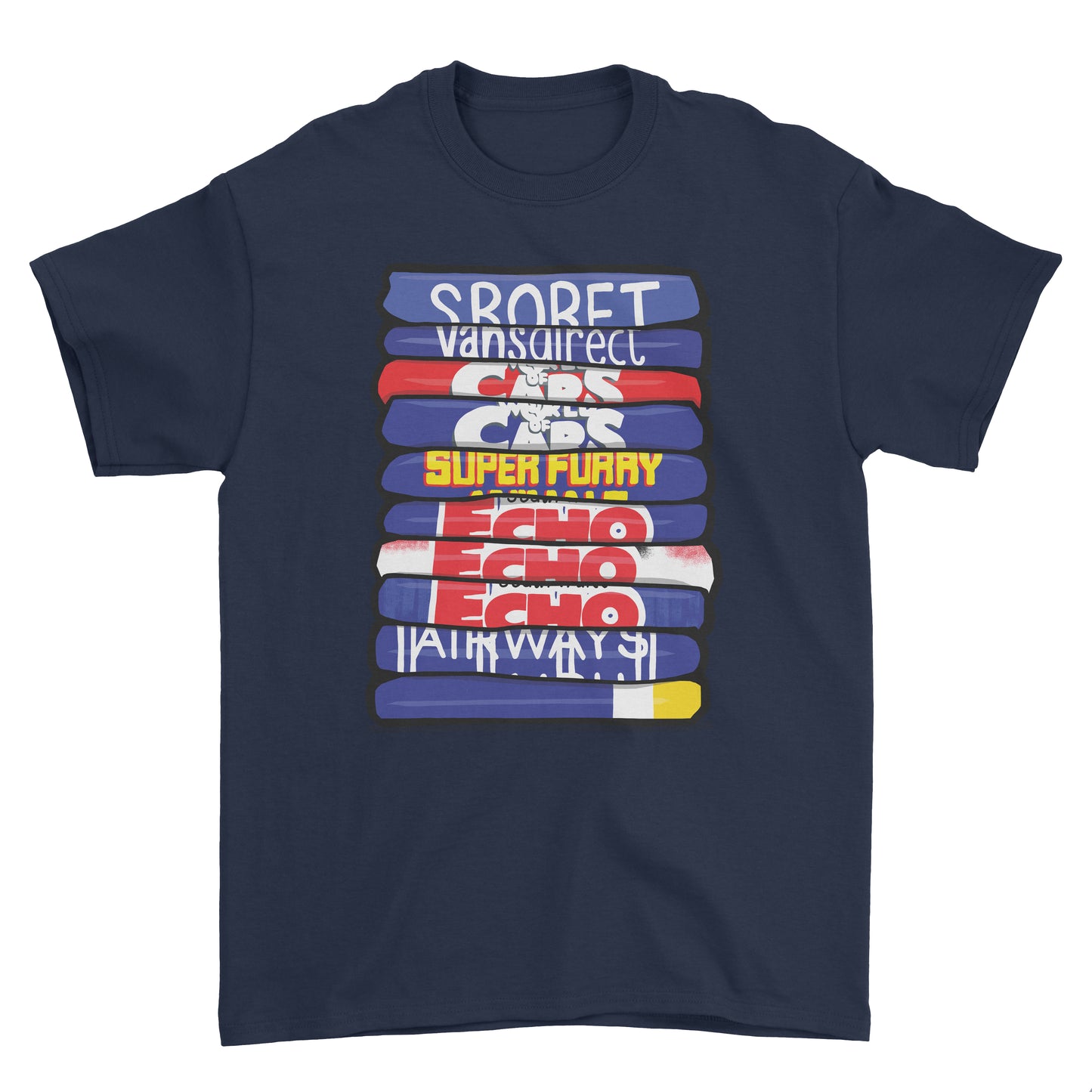SALE Cardiff Shirt Stack Tee