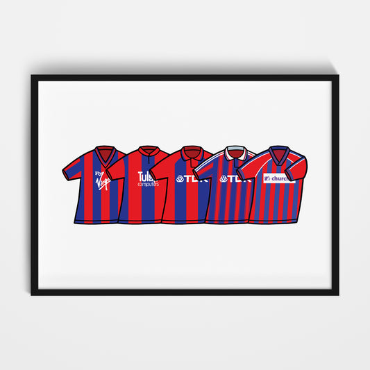 Crystal Palace 1990's Classics Print