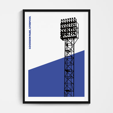 Everton Floodlights Print