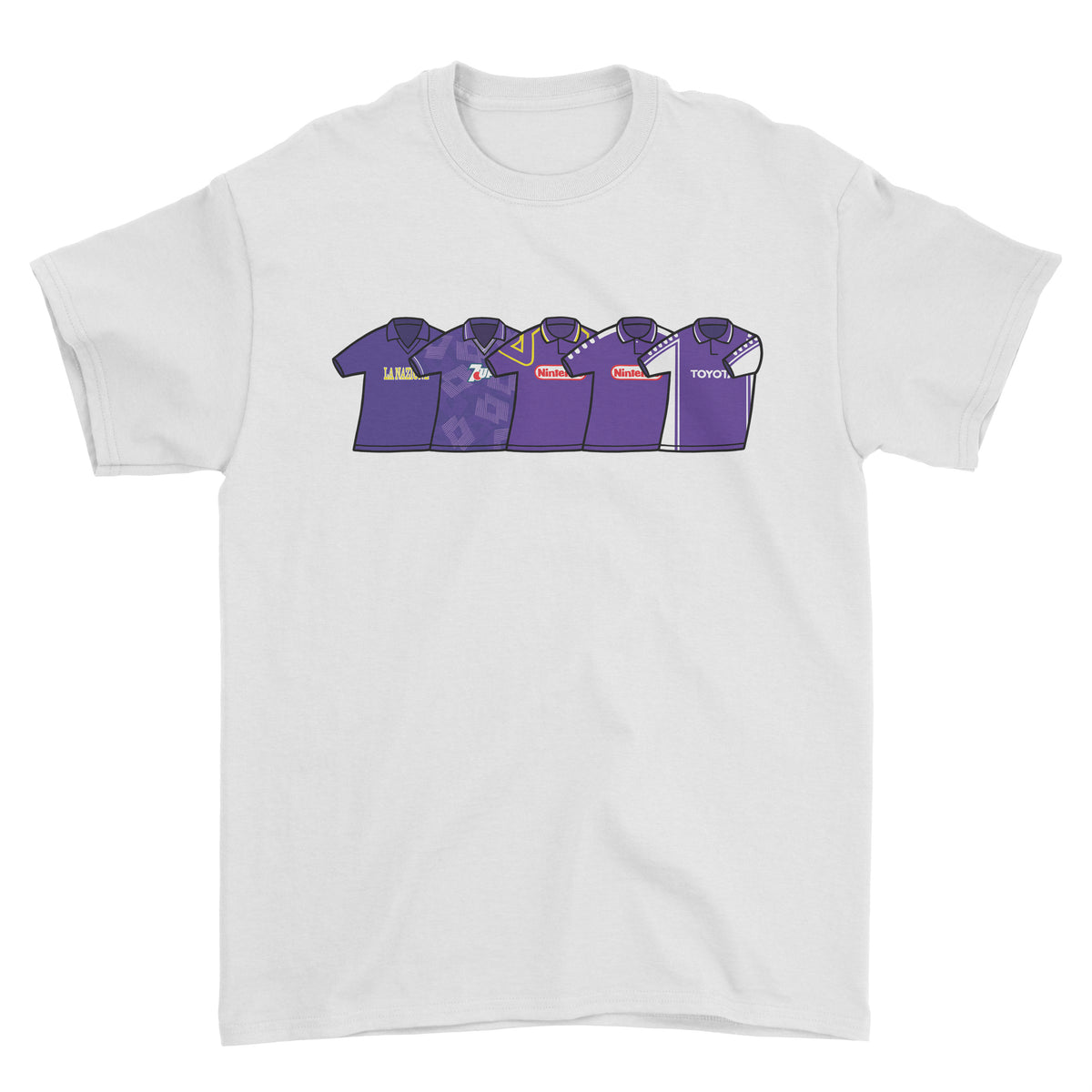 Fiorentina 90's Classics Tee