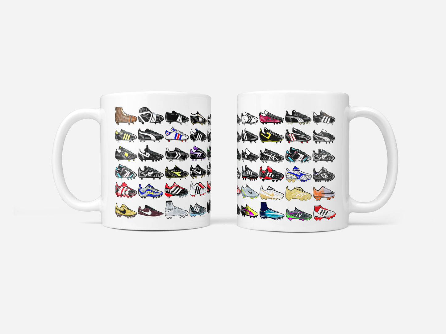 Football Boot Evolution Mug