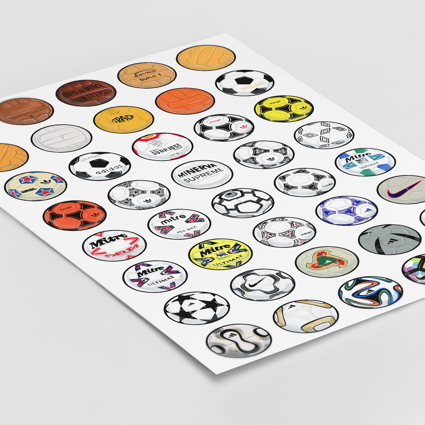 Football Evolution Print