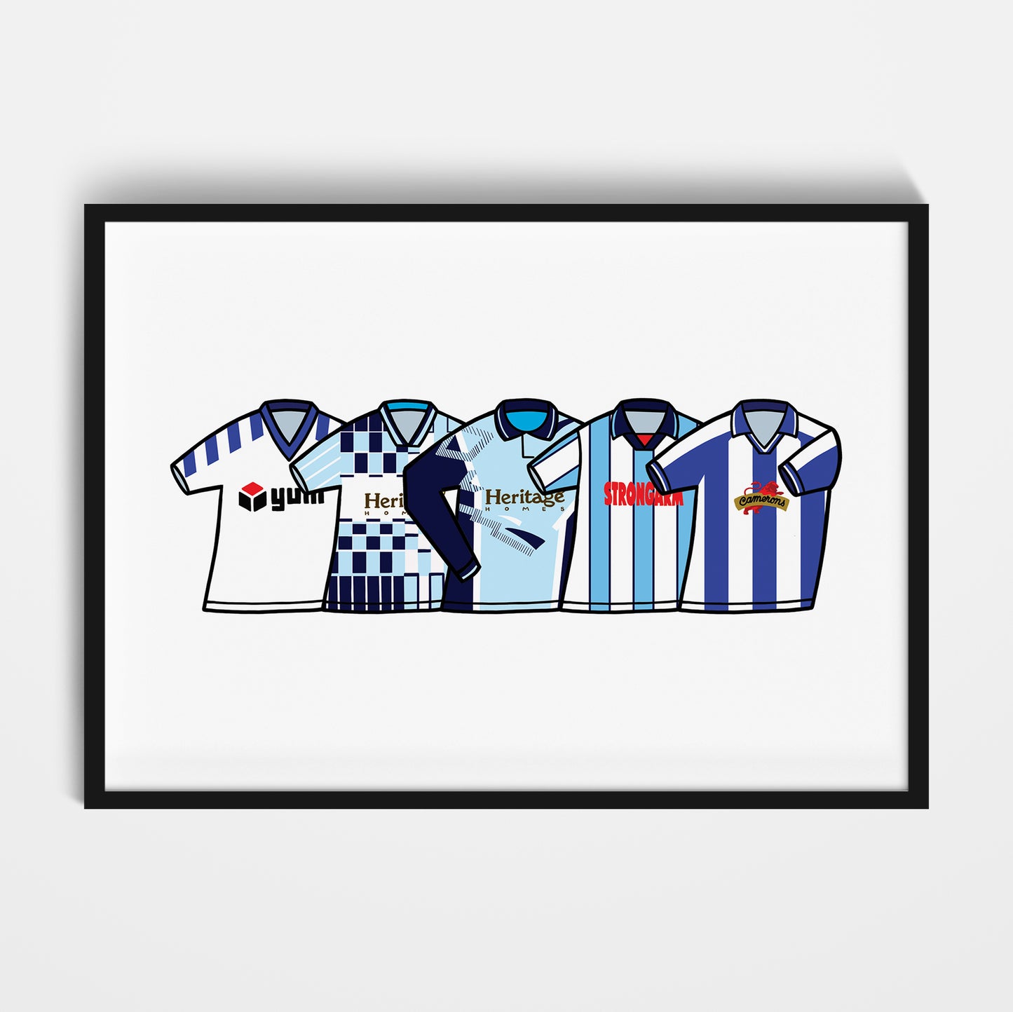 Hartlepool 1990's Classics Print