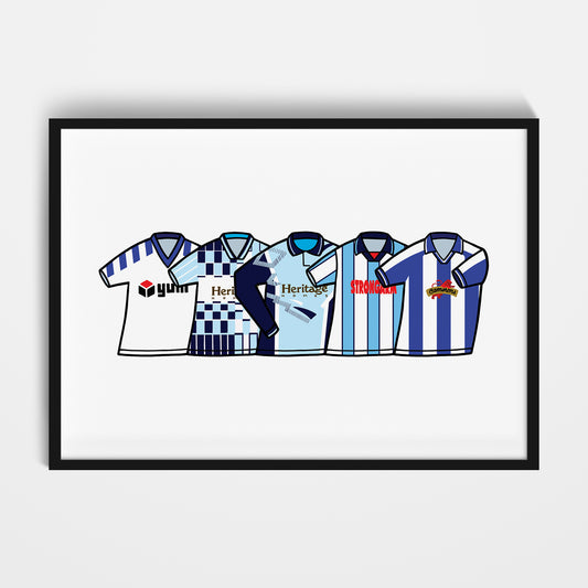 Hartlepool 1990's Classics Print