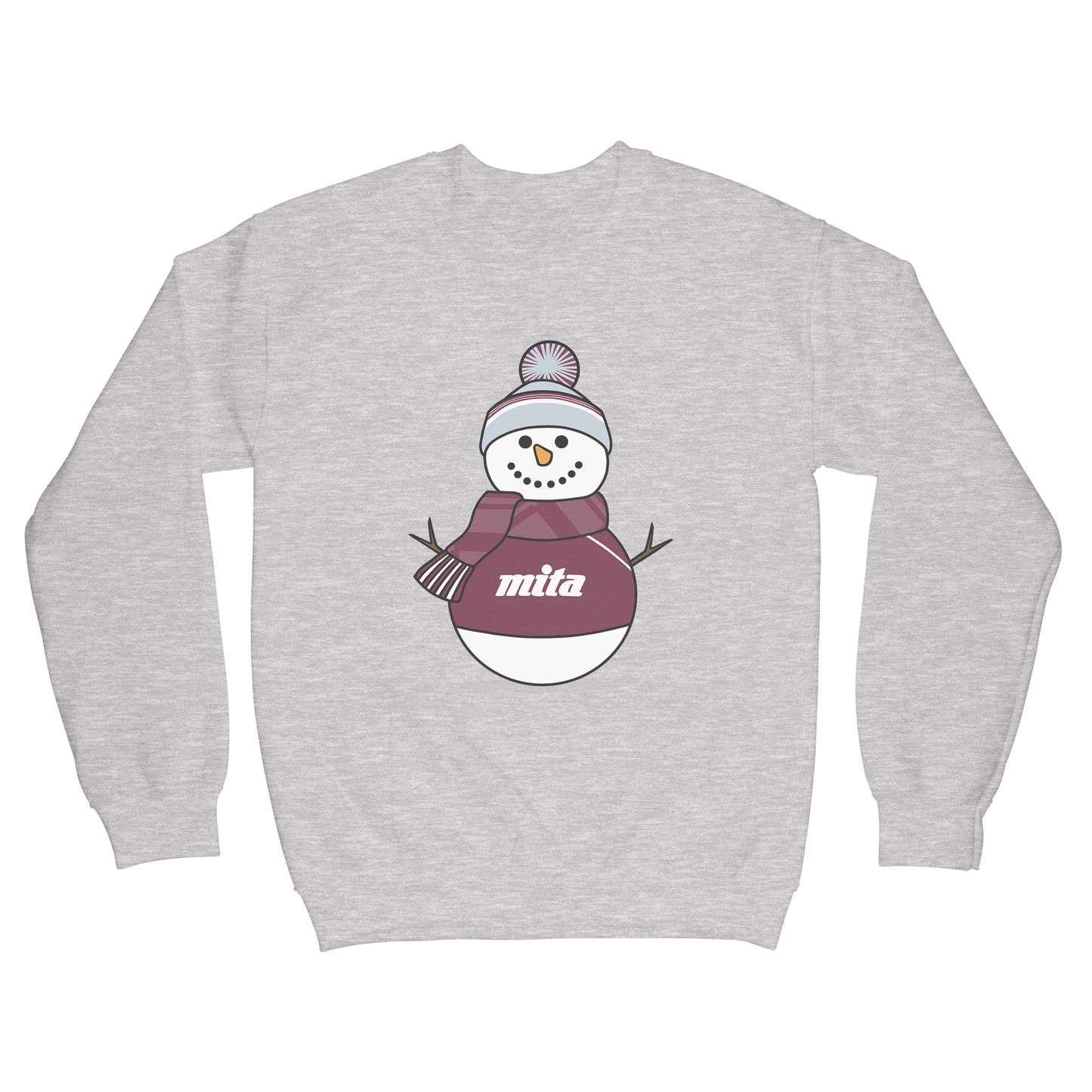 Hearts Snowman Sweatshirt