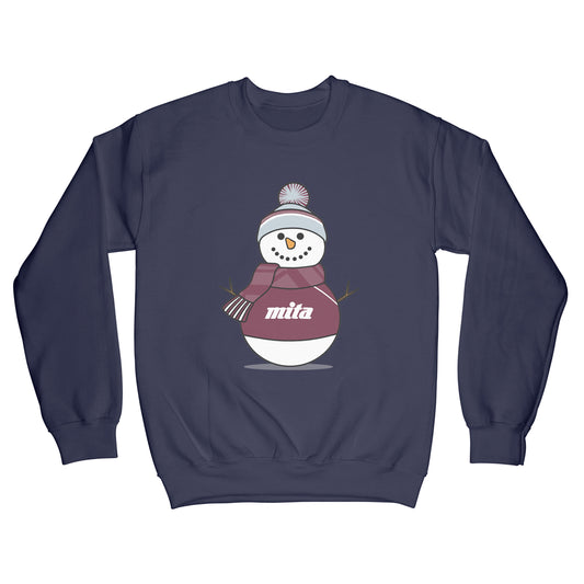 Hearts Snowman Sweatshirt