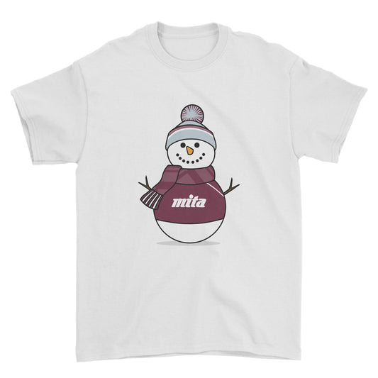 Hearts Snowman Tee