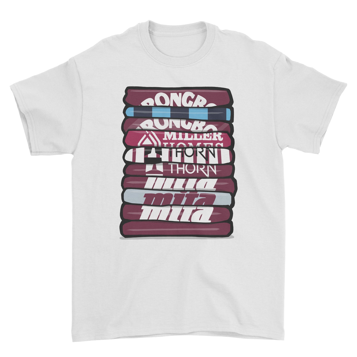 SALE Hearts Shirt Stack Tee