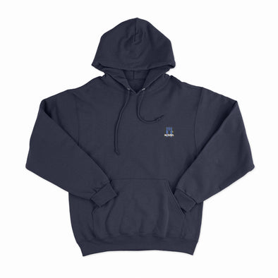 Inter 1990 Embroidered Shirt Hoodie