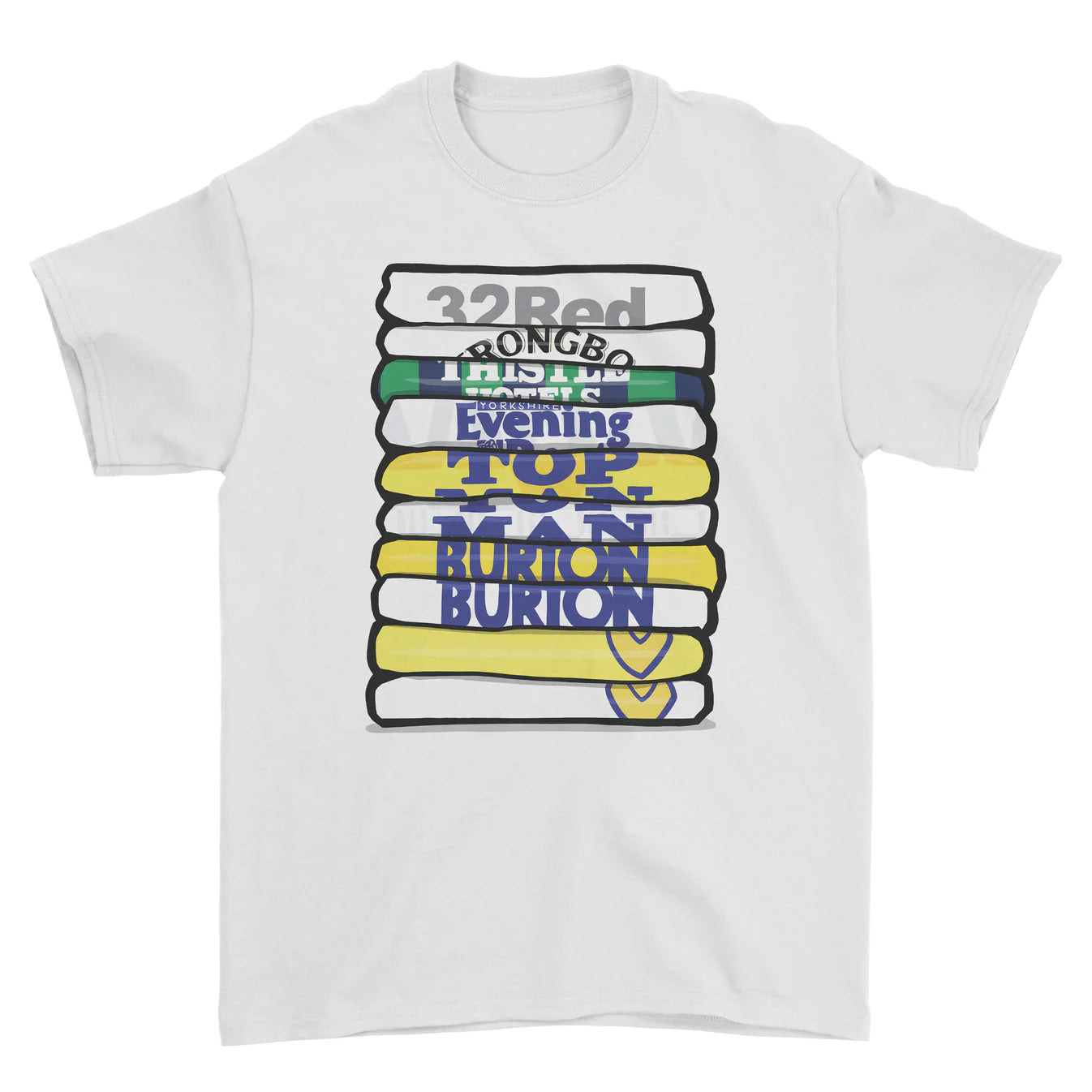 SALE Leeds Shirt Stack Tee