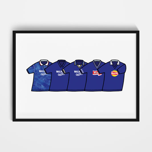 Leicester 1990's Classics Print