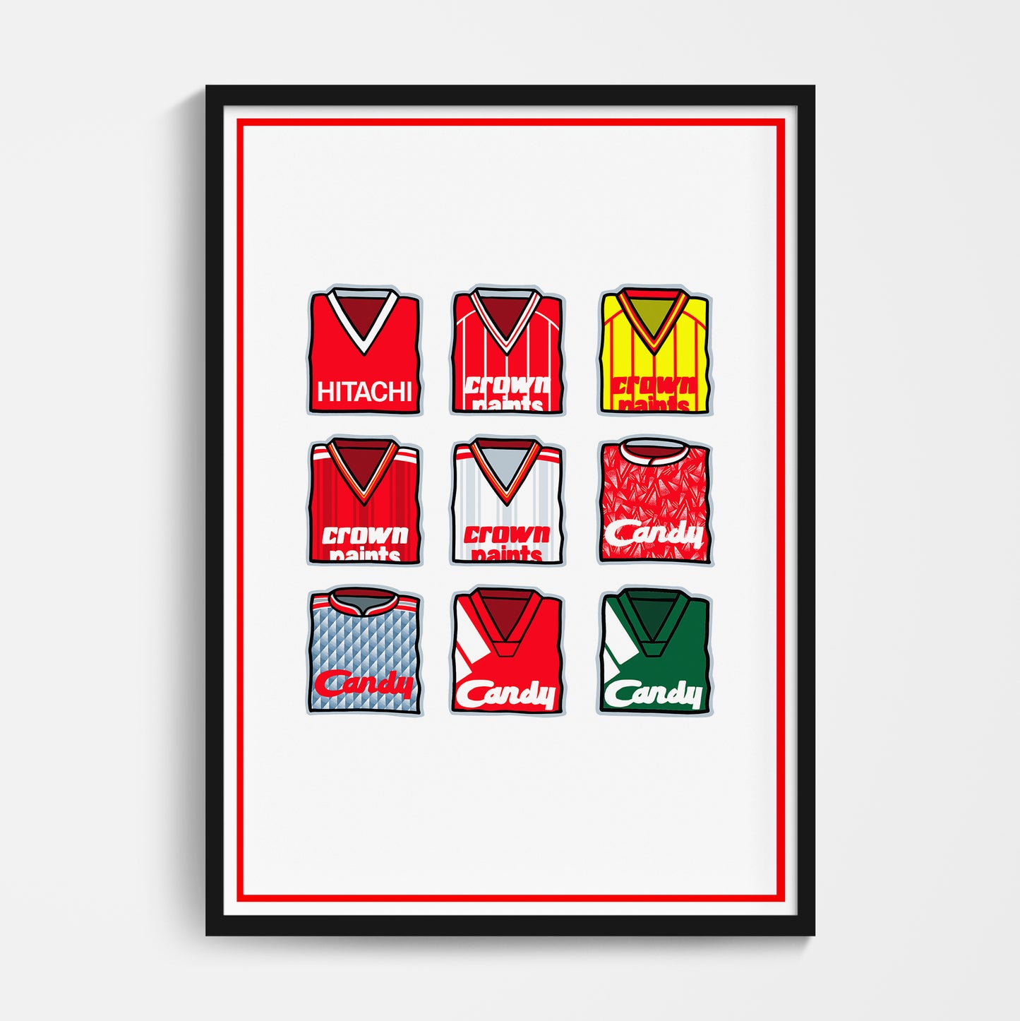 SALE Liverpool Shirts Print