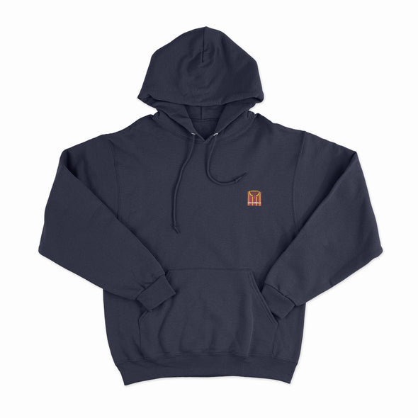 Motherwell 1994 Embroidered Shirt Hoodie