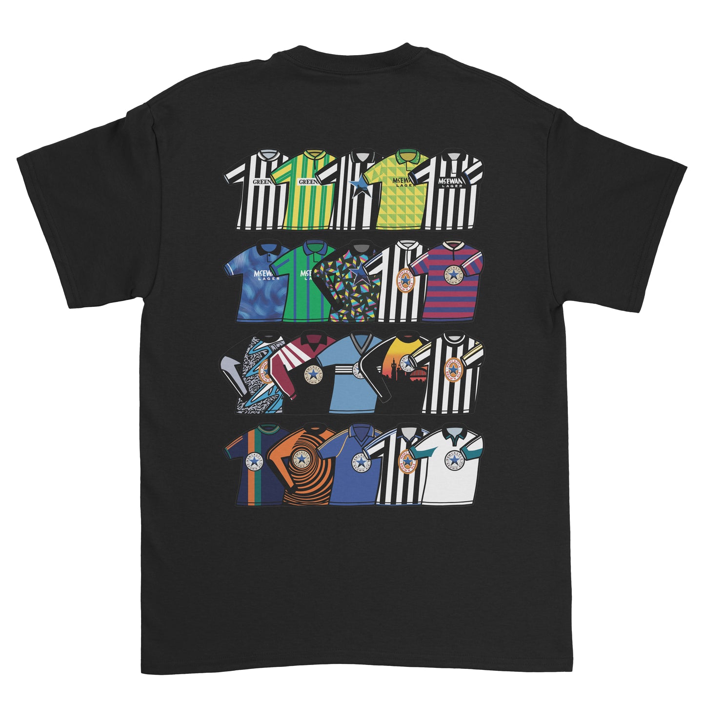 Newcastle 1990's Classics Tee (Back design)